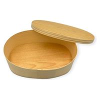 山田曲物 わっぱ 小判2号(5.5)レンジ用 国産赤松 00768187 1ケース(192個)（直送品）