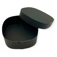 山田曲物 弁当容器 三味胴ミニ ブラック 00768191 1ケース(288個)（直送品）