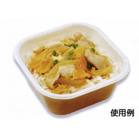 シーピー化成 どんぶり容器 VK-77 杉目本体 0300077000175 1袋(25個)（直送品）