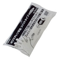 川西工業 ポリ手袋 2014 ポリエチレン手袋 フィットタイプ外エンボス クリア M 100枚入 1ケース(60個)（直送品）