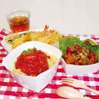 京王 惣菜容器 K-L 正方形 (白無地) 30921501210 1ケース(600個(50個×12))（直送品）