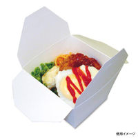 京王 カレー容器 FN-M (白無地) 30921521030 1ケース(500個(50個×10))（直送品）