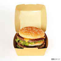 京王 テイクアウトボックス EC8 ファイン (茶無地) 30921681110 1ケース(600個(100個×6))（直送品）