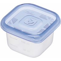 旭化成ホームプロダクツ 保存容器 ジップロック コンテナー 正方形130ml 4個入 4901670111927 1袋（直送品）