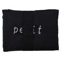 マツシロ エコバッグ 61EPU エコプチバッグ クロ 1ケース(100個)（直送品）