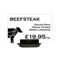 Evolis 陳列備品 プライスタグ・スタンド ブラック 25個入 AC000003 1点（直送品）