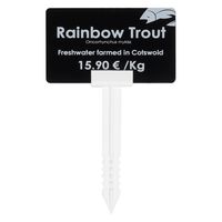 Evolis 陳列備品 ワイドサイズ・プライスタグ・スパイク 25個入 AC000004 1点（直送品）