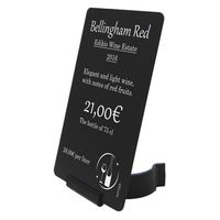 Evolis 陳列備品 ボトルネックタグホルダー 10個入 AC000020 1点（直送品）