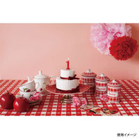 カメヤマ 贈答用飾り ナンバーキャンドルパステル 1番 B7501-07-01RE 1ケース(120個(10個×12))（直送品）