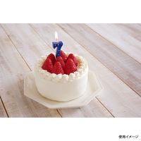 カメヤマ 贈答用飾り ナンバーキャンドル スター 7番 ブルー B7539-07-07BL 1ケース(120個(10個×12))（直送品）