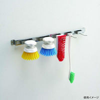 山崎産業 HG ステンレスハンガー壁掛け式 FU647-000X-MB 1点（直送品）