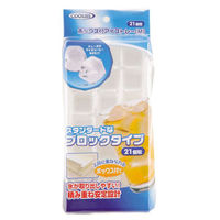 パール金属 クーリス ボックス付アイストレー M 21個取 H-5235 1ケース(30個)（直送品）
