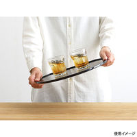 パール金属 お盆 ノンスリップ 抗菌半月盆 KB-0008 1ケース(60個(5個×12（直送品）