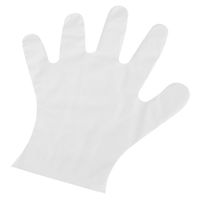 宇都宮製作 使い捨て手袋 クイン使いきりポリエチ手袋吊下げタイプ(袋入) 20枚入 LPE0231SE-TP 1ケース(120個)（直送品）