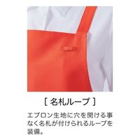 住商モンブラン 胸当てエプロン エプロン 兼用 サックス F 肩掛けタイプ SA001-21_F 1点（直送品）
