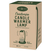 カメヤマ キャンドル コンテンポキャンドルウォーマーランプ シルバー SJ356-00-00SI 1ケース(6個)（直送品）