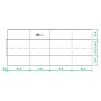 ヒラダン ダンボールS-6 JAN付 罫線入 00400650 1ケース(50個(10個×5))（直送品）