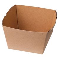 協和パック デリボックス デリメイトTS125クラフト嵌合容器 00710043 1ケース(300個(20個×15))（直送品）