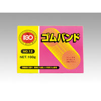 アイ・ジー・オー 輪ゴム ゴムバンドNo.12 100g 箱入 00139736 1ケース(100個)（直送品）