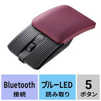 サンワサプライ 静音Bluetoothマウス（5ボタン） MAーBBS526R 1個