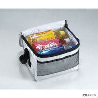 パール金属 保冷バッグ デリス シルバーソフトクーラー6L M-1850 1ケース(30個)（直送品）