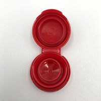 シービープラス PET-360Q専用 Re-Mヒンジcap扇穴(S) 赤 9134 1ケース(200個)（直送品）