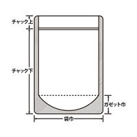 生産日本社 チャック付き袋 ラミジップ KR40-14 43435 1ケース(800個(50個×16))（直送品）