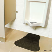 エー・エム・プロダクツ 厨房用資材 ピググリッピートイレマット 6枚 GRP7002-BK 1点（直送品）