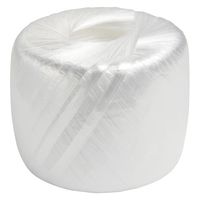 ローヤル化成 ビニール紐 シルバーテープ 玉巻 300m巻 白 4903515523001 1ケース(40個)（直送品）