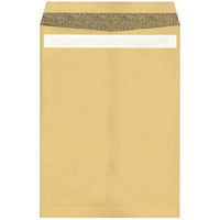 今村紙工 透けないクラフト封筒 角2 テープ付 21636 1ケース(500個)（直送品）