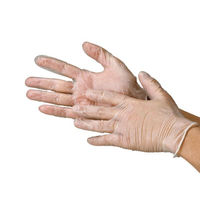 川西工業 塩ビ手袋 2026 PVC ビニール手袋 粉無 M 100枚入 1ケース(20個)（直送品）