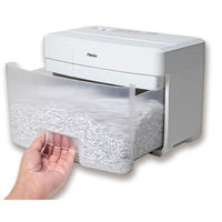 アスカ 事務備品 マイクロカットシュレッダー ホワイト S11MW 1点（直送品）