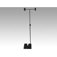 POPスタンド ポップスタンド黒 塗装 10本セット 351059 1ケース(10個)（直送品）