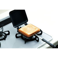 パール金属 スウィーツ用品 おやつDEっSE(2) ふっ素加工 ホットサンドトースター D-6539 1ケース(10個)（直送品）