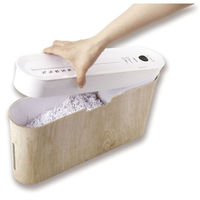 アスカ オフィス備品 マイクロカットシュレッダー B07WD 1ケース(4個)（直送品）