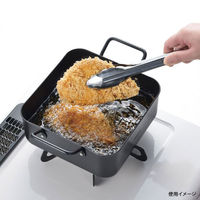 パール金属 揚げ物用品 広く使えるスクエア天ぷら鍋 20cm HB-5650 1ケース(12個)（直送品）