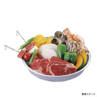 パール金属 アウトドア用品 アルミバーベキュー深型プレート 28.5cm 2枚組 M-6656 1ケース(60個(10個×6))（直送品）