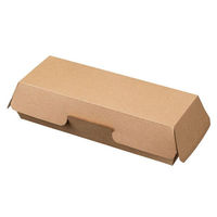 東罐興業 軽食容器 ホットドックトレー未晒 648039 1ケース(200個(50個×4))（直送品）