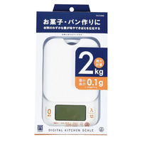 パール金属 はかり 量HAKARI デジタルキッチンスケール2.0kg用(0.1g単位) D-6468 1ケース(12個)（直送品）