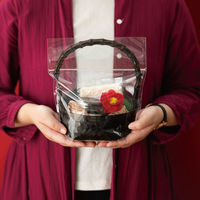 ヘッズ フォトプリントジップ付バッグ／竹カゴーＳＳ（３０枚） PPA-ZSS 1セット(1袋(30枚入)×20)