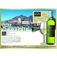 【サクラワインアワード ゴールド】南アフリカ KWV ケープブラン 白ワイン やや辛口 750ml 1本 国分