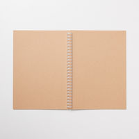 無印良品 リフィルノート 本体 クラフト表紙 Ｂ５ ２６穴 ベージュ 良品計画