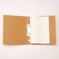 無印良品 ２穴ファイル ５０ｍｍ パイプ式 Ａ４ 金具幅５０ｍｍ ベージュ 良品計画