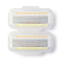 無印良品 ひげそり用かみそり 替刃 ２個入 良品計画