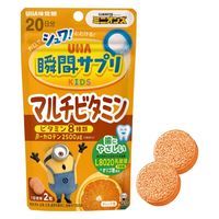 UHA瞬間サプリKIDS マルチビタミン 20日分ＳＰ ミニオン 3個 UHA味覚糖