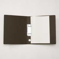 無印良品 ２穴ファイル ５０ｍｍ パイプ式 Ａ４ 金具幅５０ｍｍ ダークグレー 良品計画