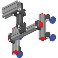 リンケージ ジマテック ヒンジシリンダ 単動式空気圧式小型チャック用・取出ヘッド OFN20-90 1個 689-1794（直送品）
