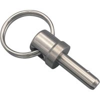 東京パーツセンター ラクテム ボールロックピン ショートタイプ φ5ー20 LPSS5-20 1個 689-3512（直送品）