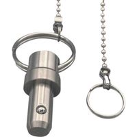 東京パーツセンター ラクテム ボールロックピン 脱落防止チェーン付 φ10ー50 LPSSC10-50 1個 689-3468（直送品）