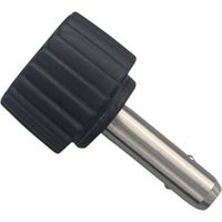 東京パーツセンター ラクテム ボールロックピン ショートノブタイプ φ5ー10 LPSSN5-10 1個 689-3471（直送品）